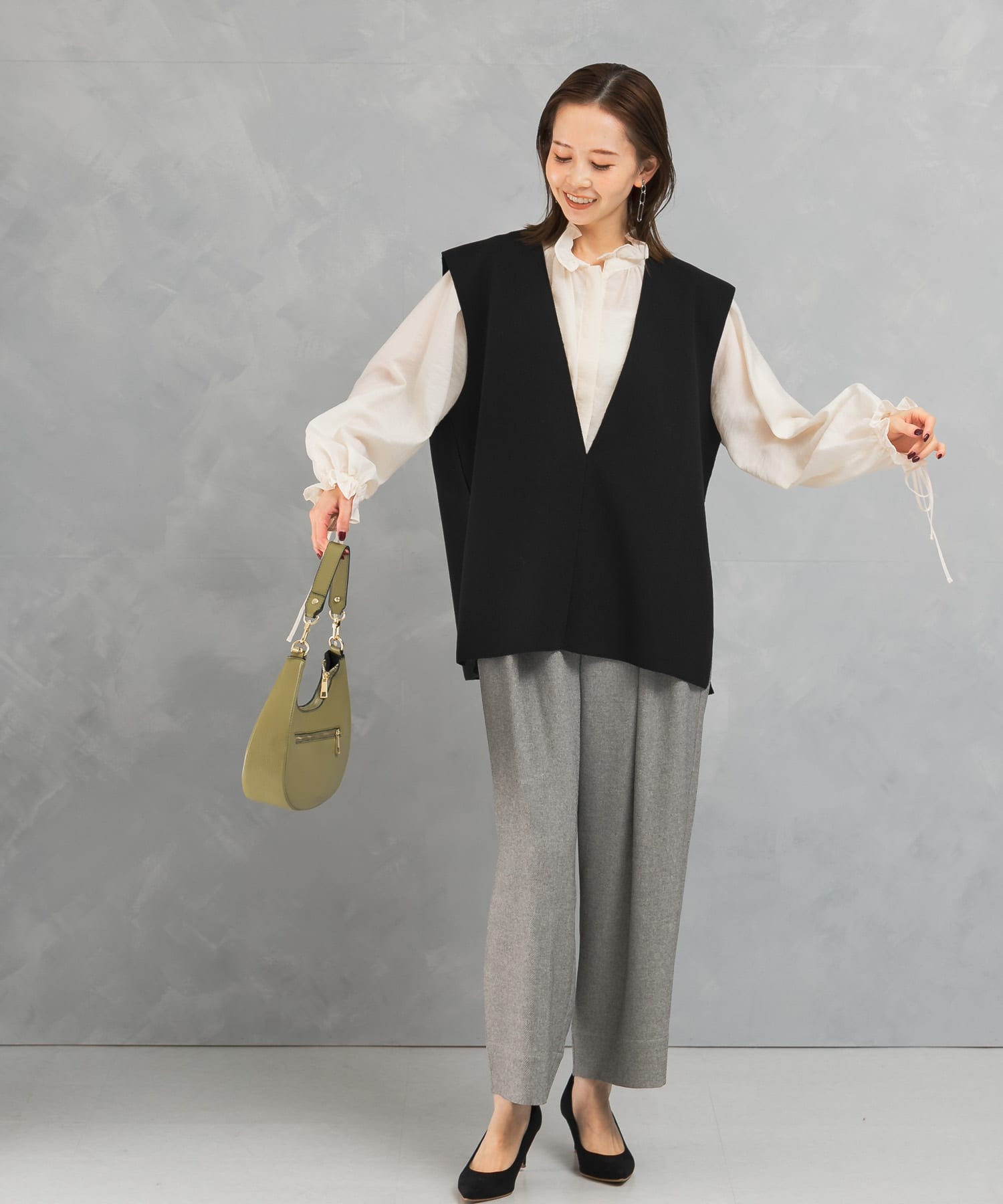 身長：165cm サイズ：FREE