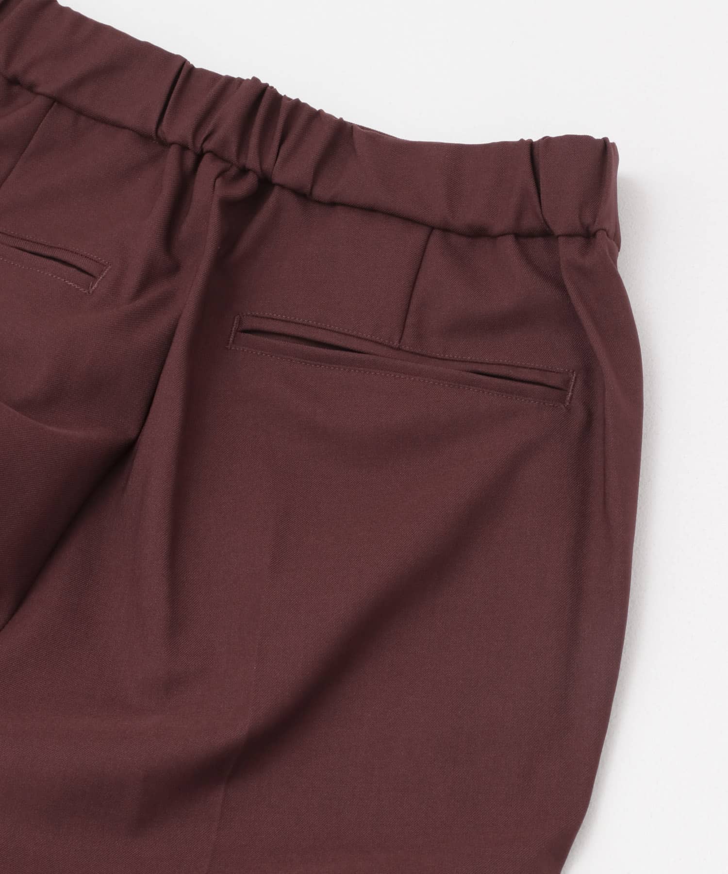 ストレッチスリットパンツ burgundy 36