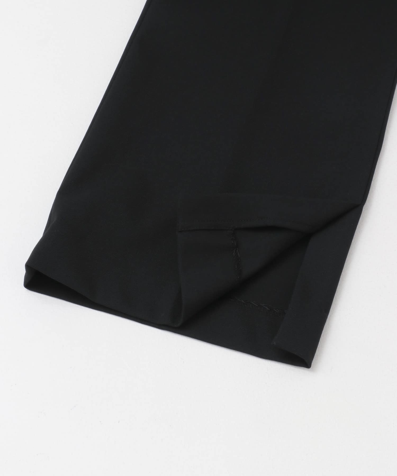 ストレッチスリットパンツ black 36