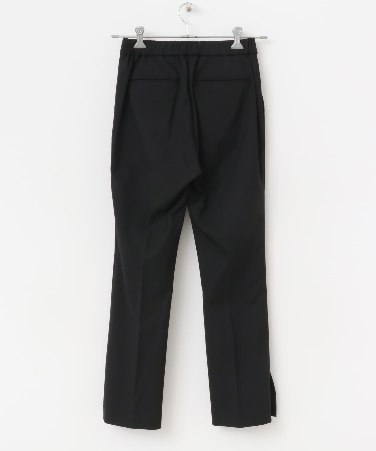 ストレッチスリットパンツ black 36