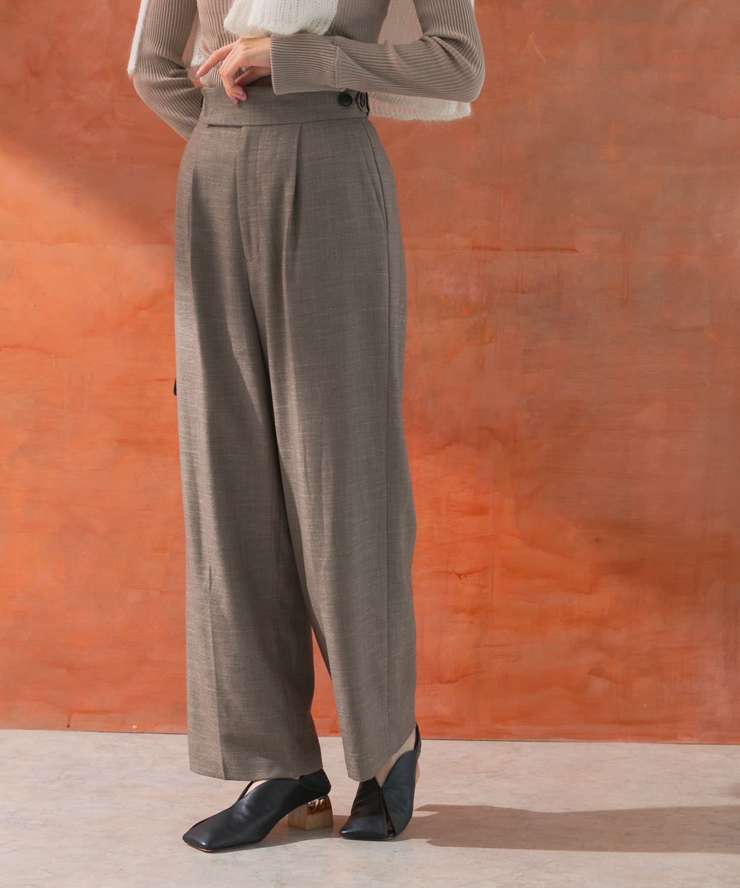 身長：167cm サイズ：38