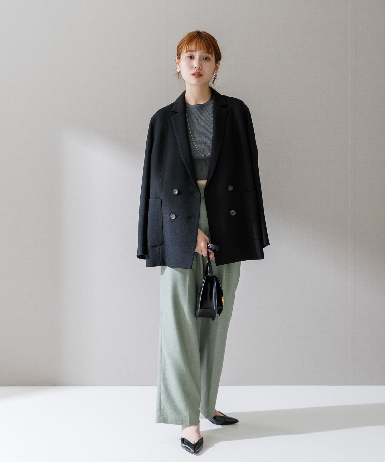 身長：168cm サイズ：38