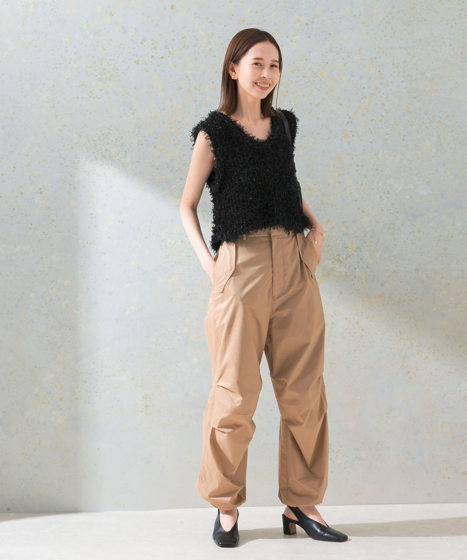 身長：165cm サイズ：FREE