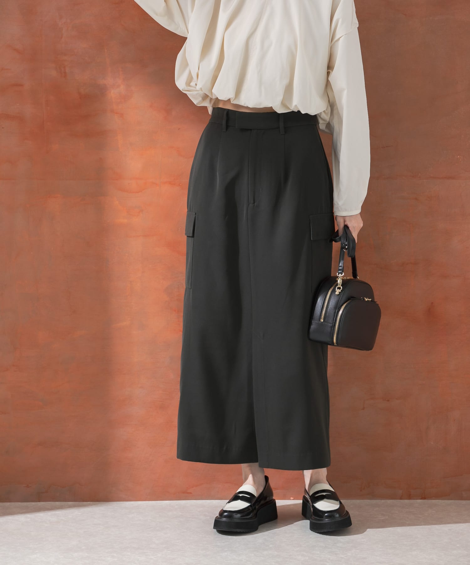 ストレートカーゴスカート