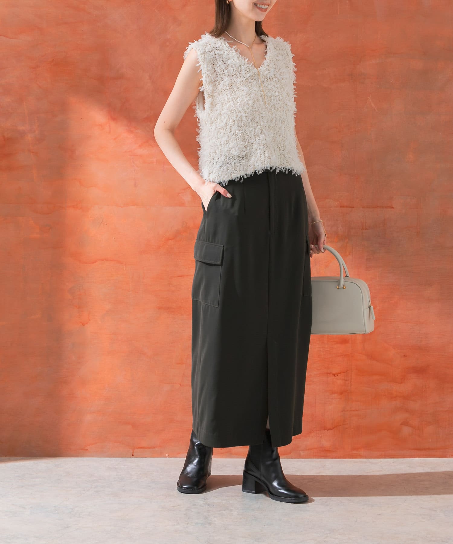 身長：165cm サイズ：38