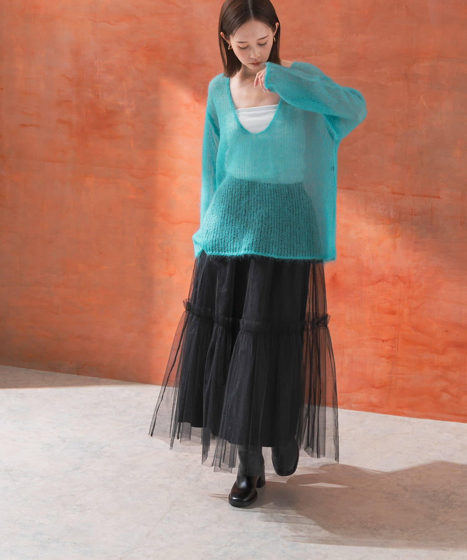 身長：165cm サイズ：FREE