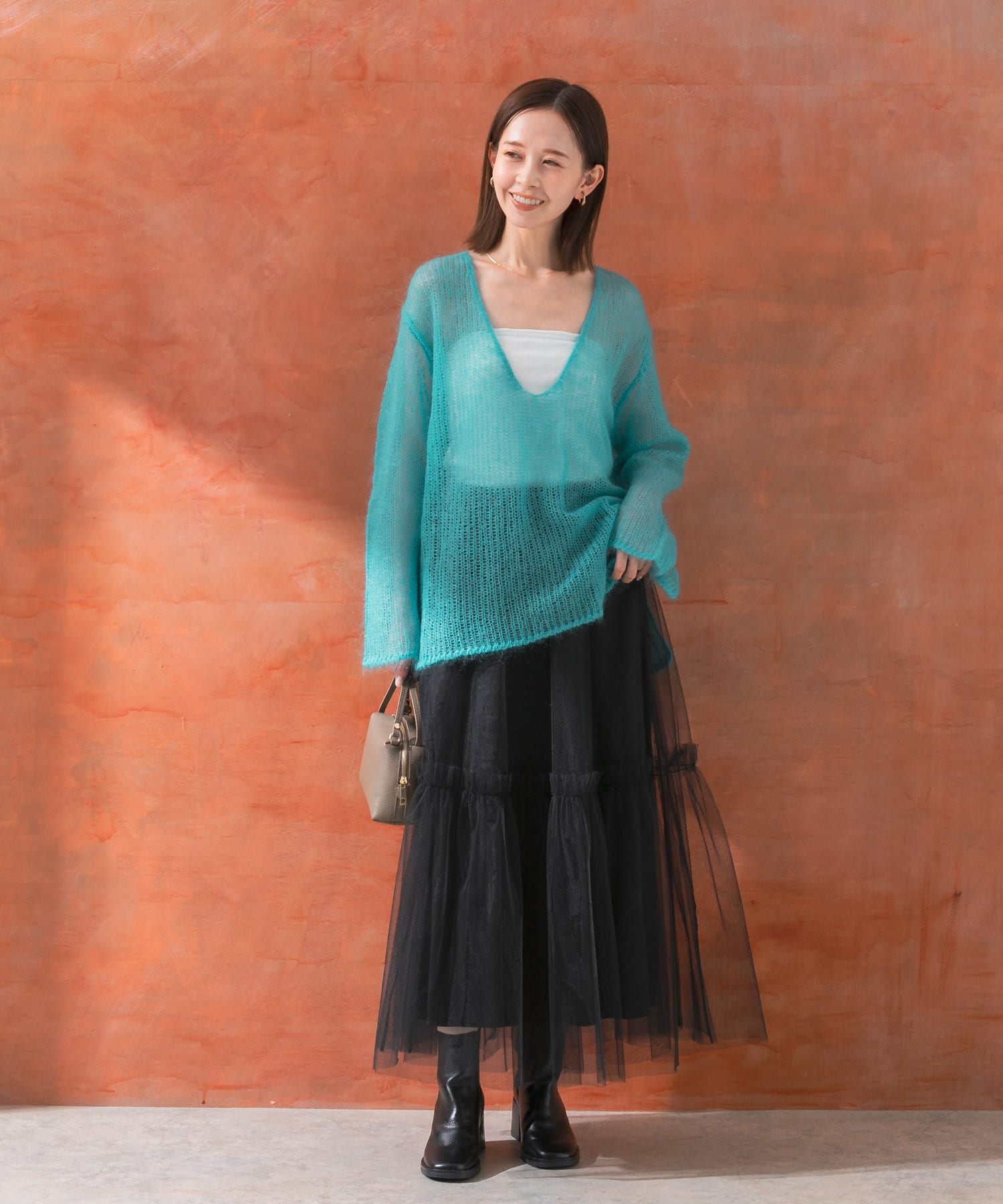 身長：165cm サイズ：FREE