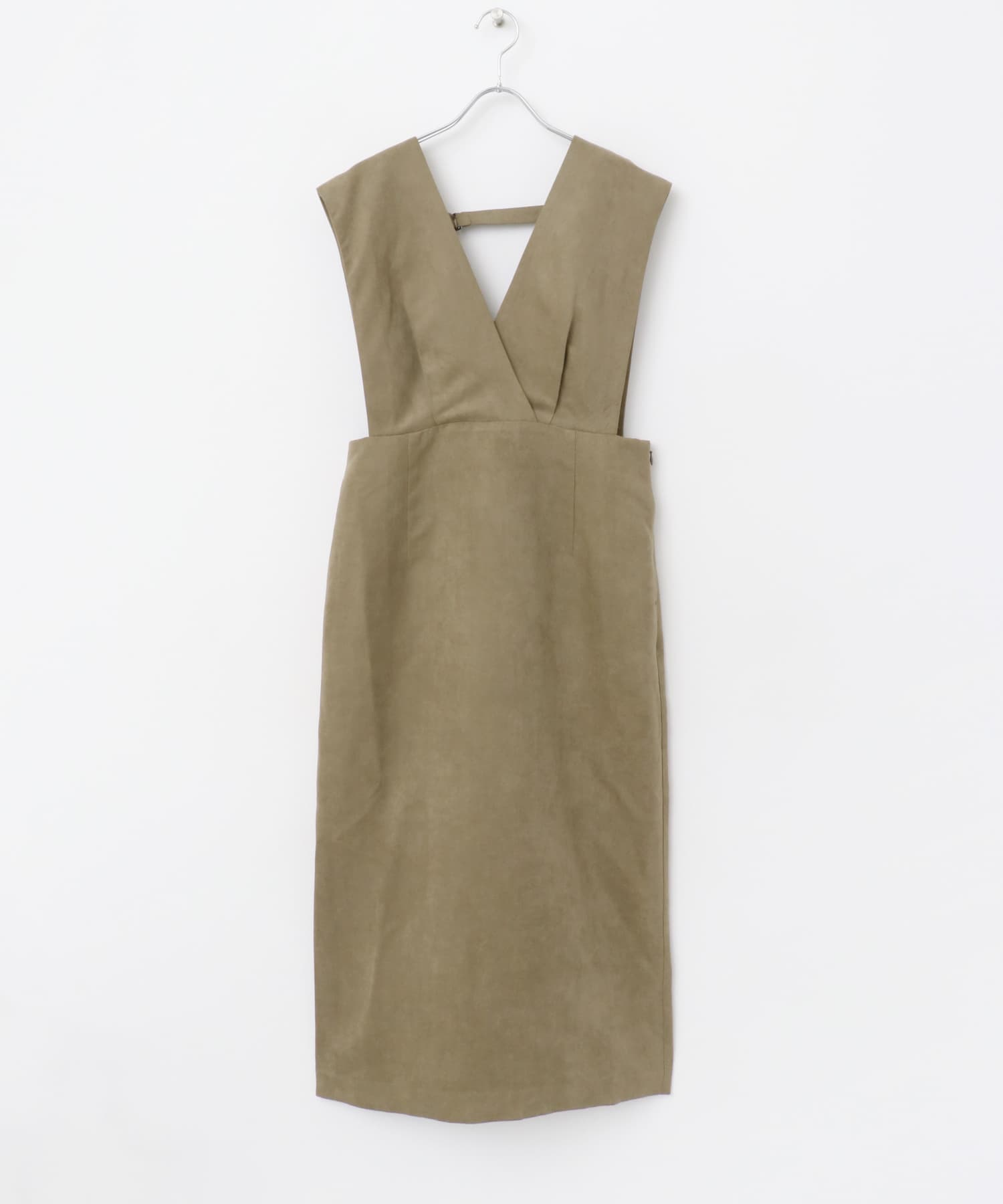 バックベルトワンピース beige 36