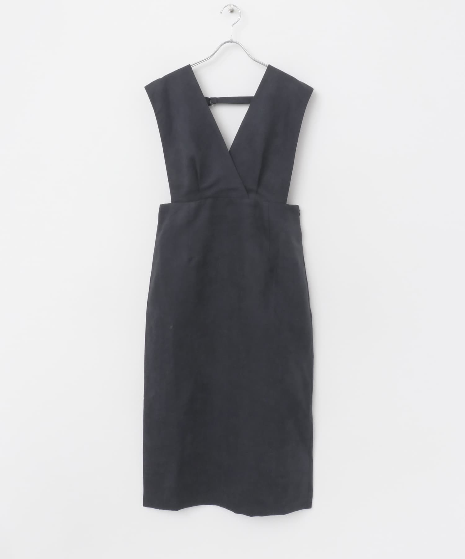 バックベルトワンピース navy 36