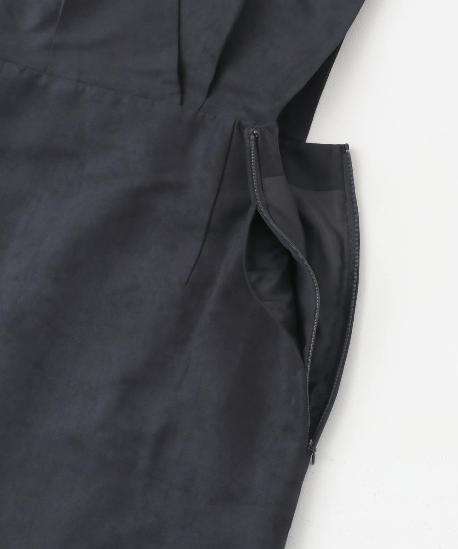 バックベルトワンピース navy 36