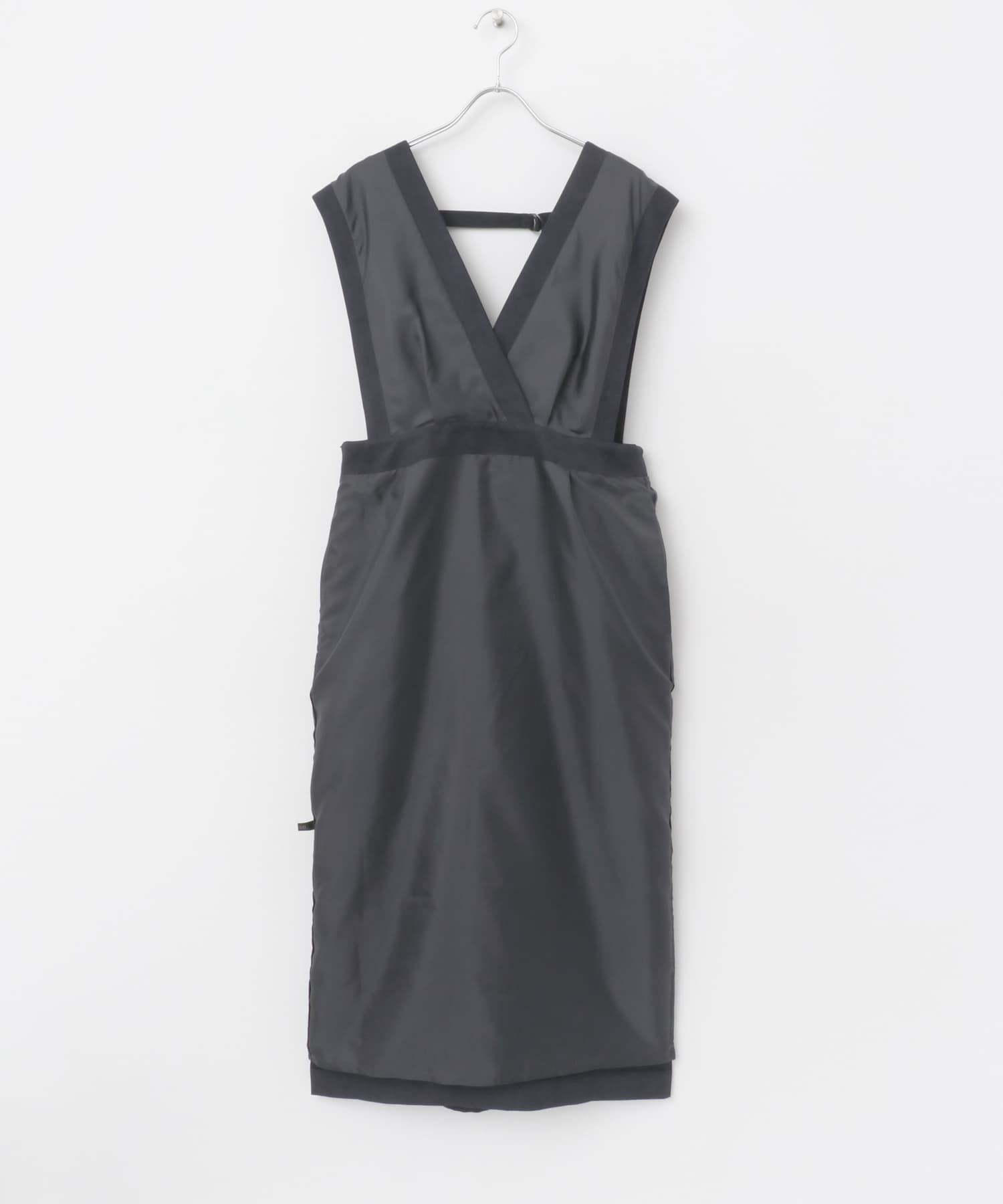 バックベルトワンピース navy 36