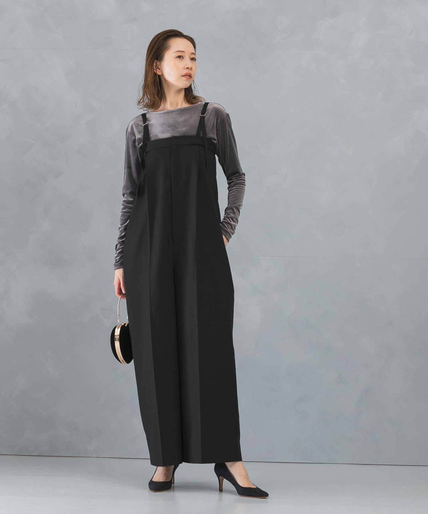 パンツオールインワン BLACK 36