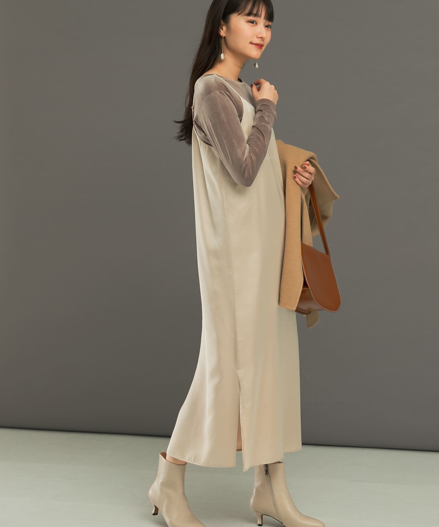 身長：165cm サイズ：FREE