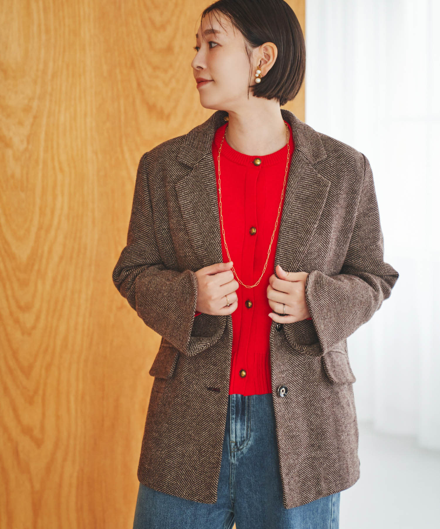 身長：164cm サイズ：38