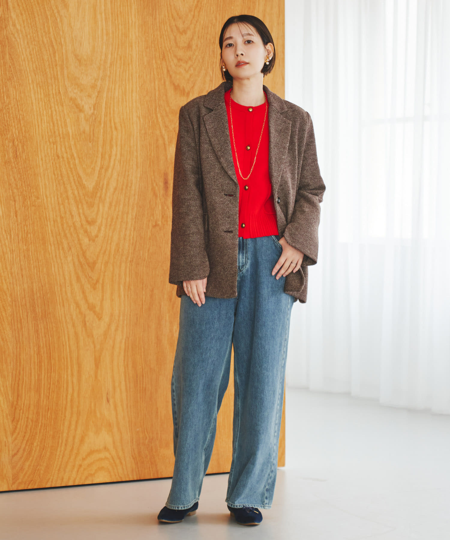 身長：164cm サイズ：38