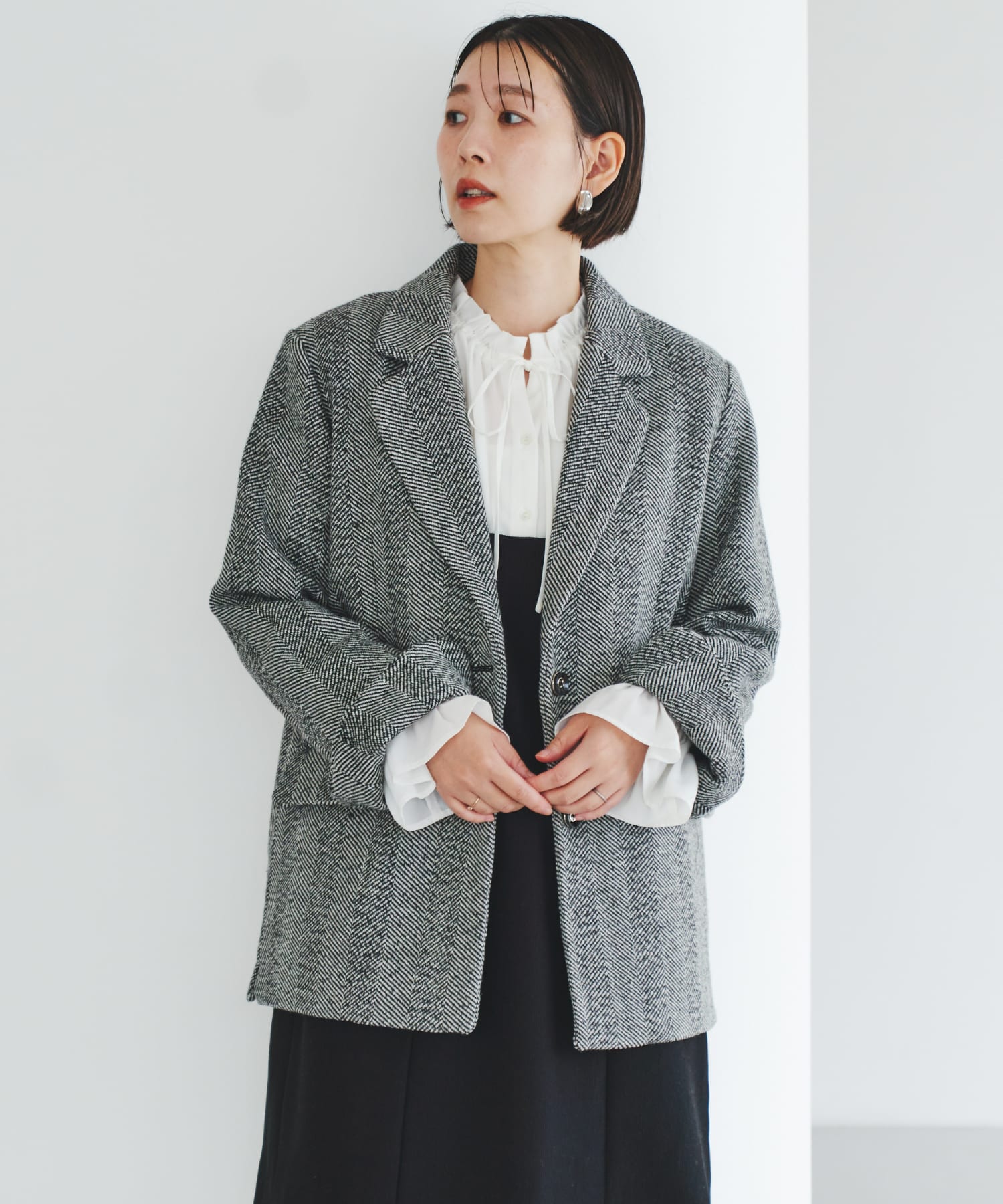 身長：164cm サイズ：38