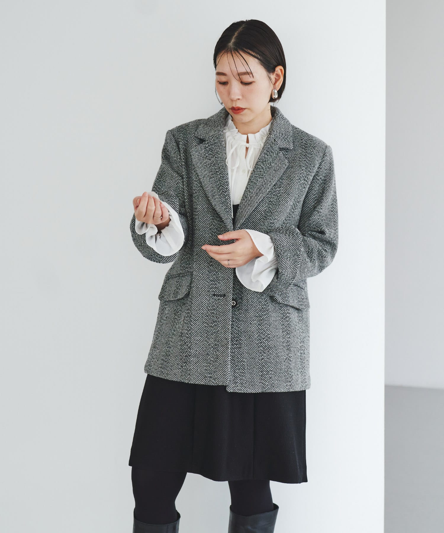 身長：164cm サイズ：38
