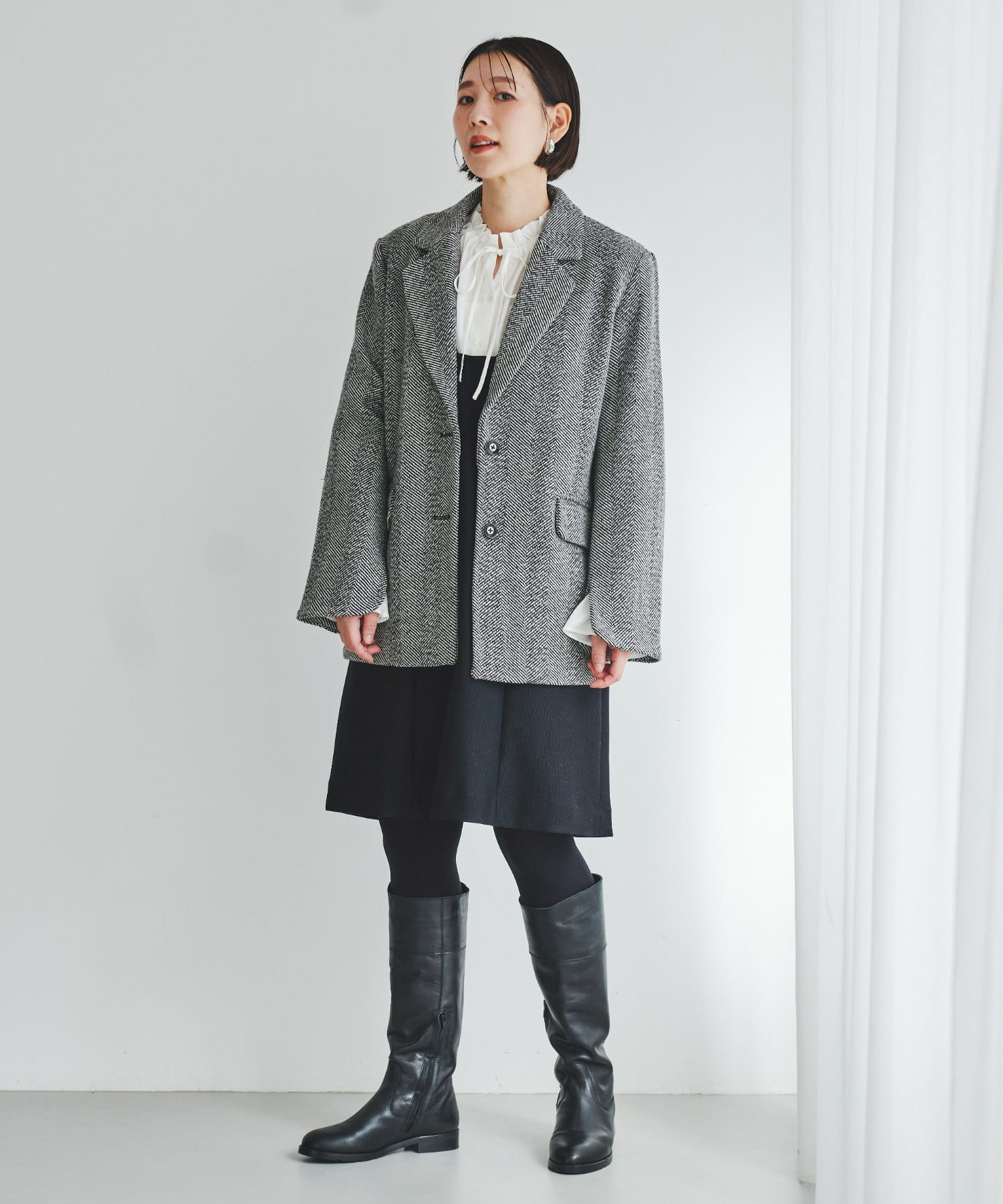身長：164cm サイズ：38