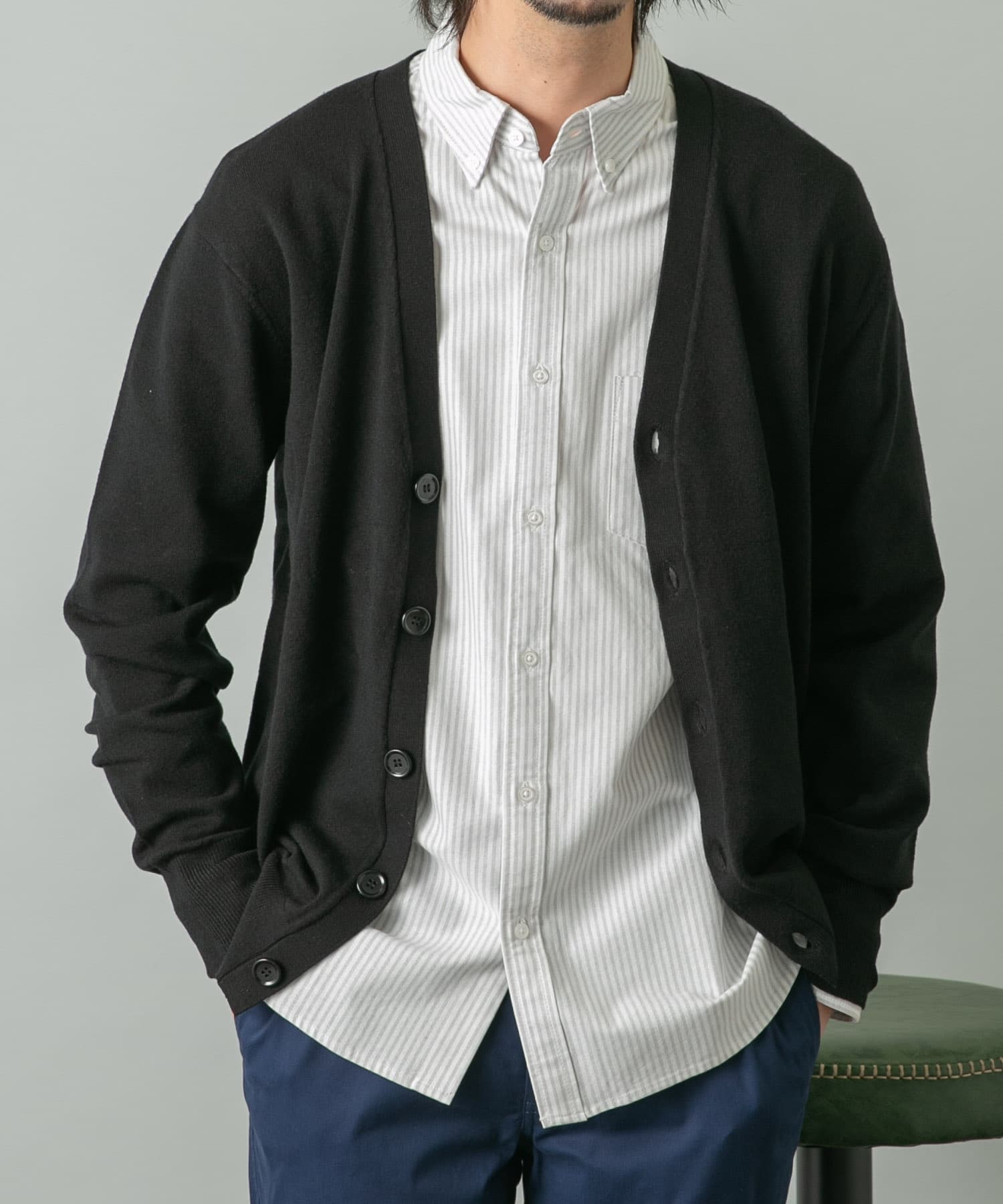 身長：177cm サイズ：L