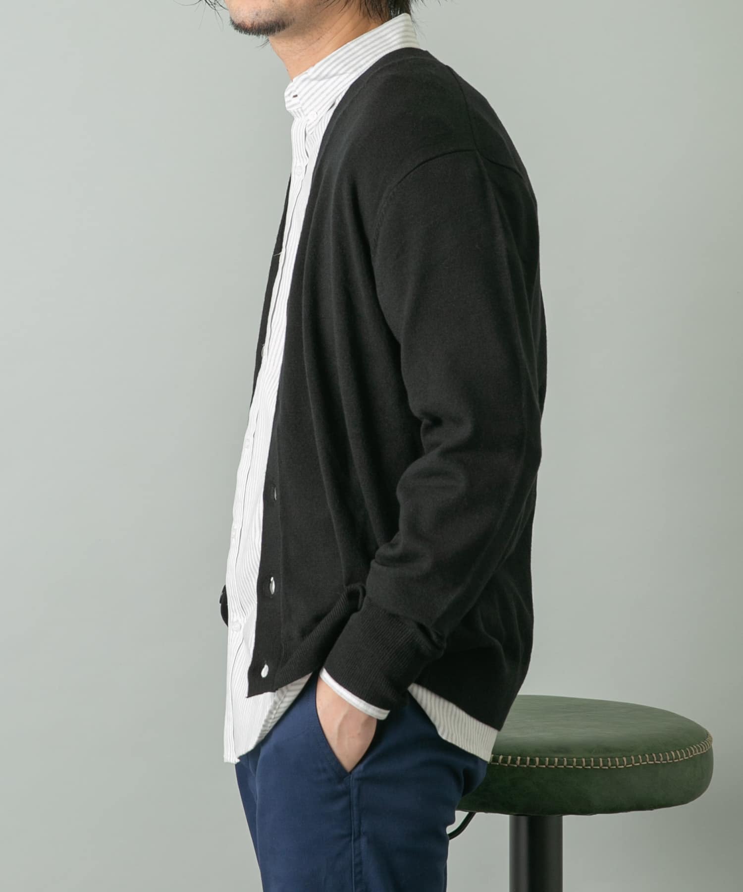 身長：177cm サイズ：L