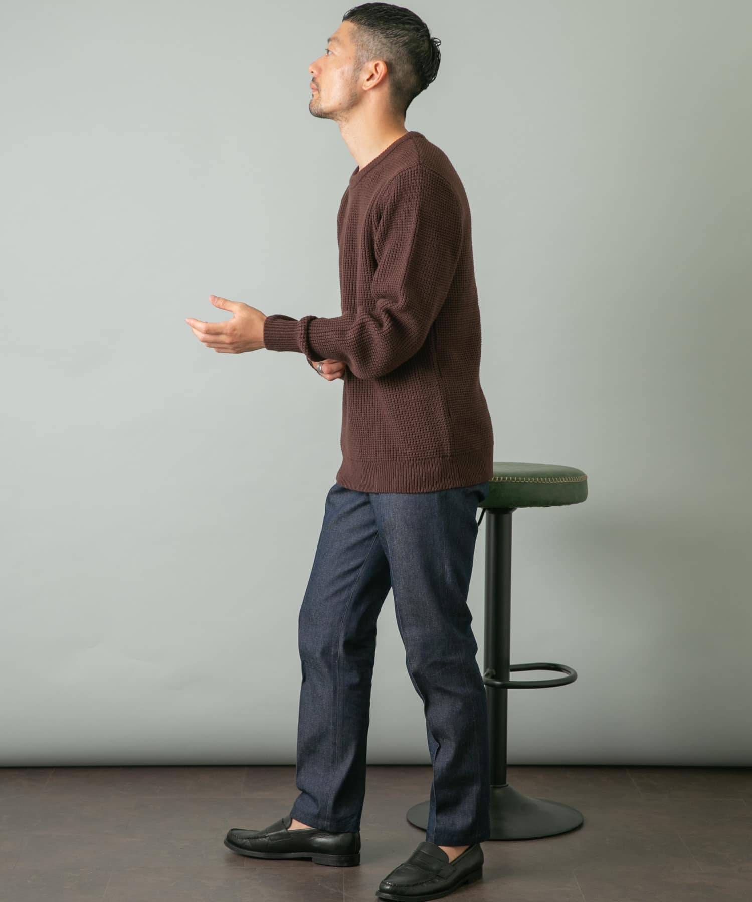 身長：173cm サイズ：L