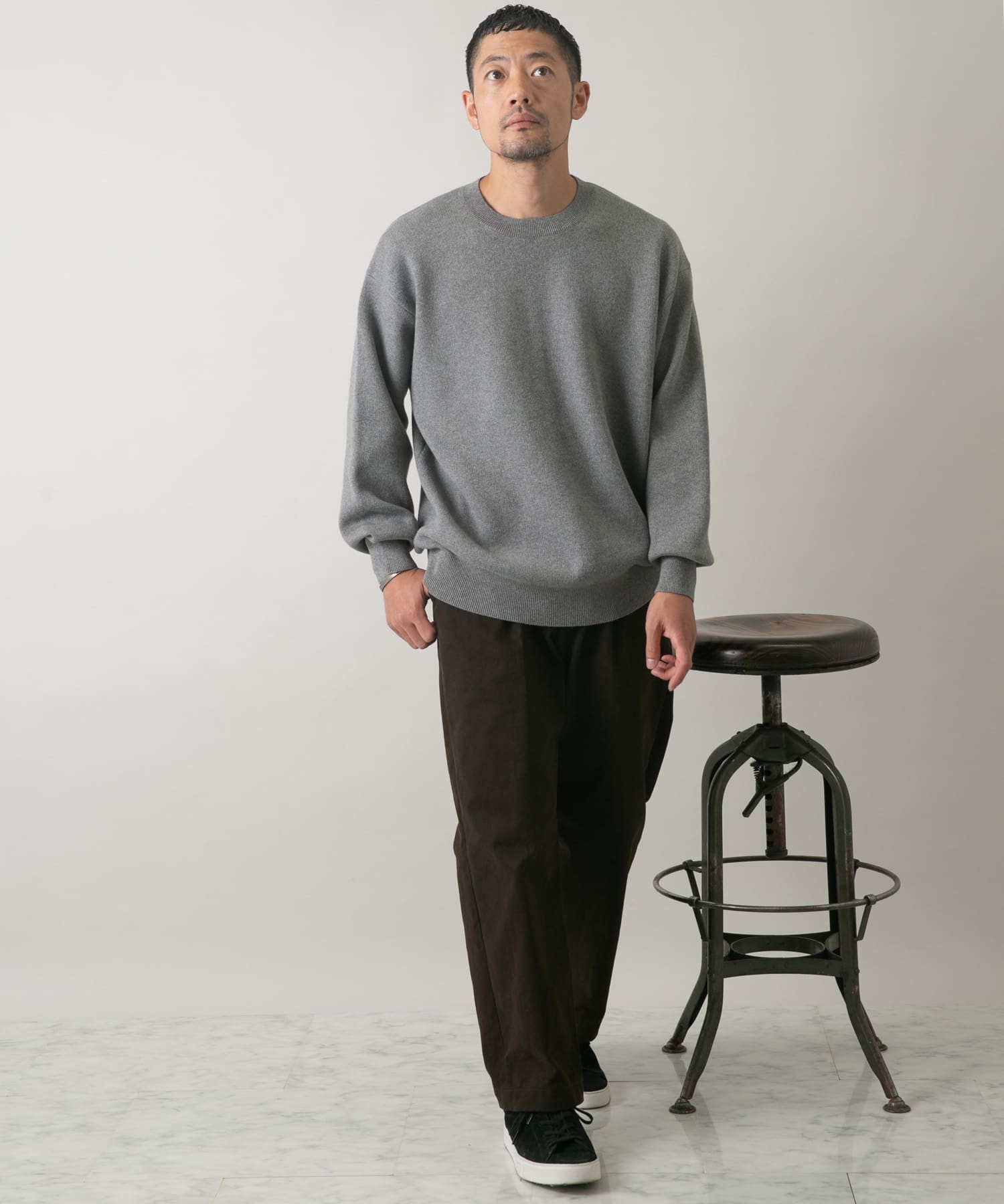身長：173cm サイズ：L
