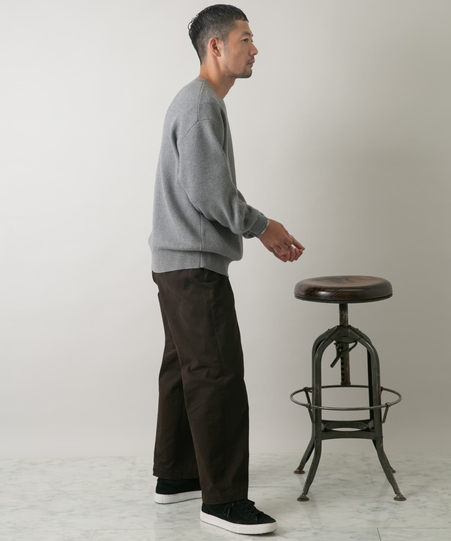 身長：173cm サイズ：L