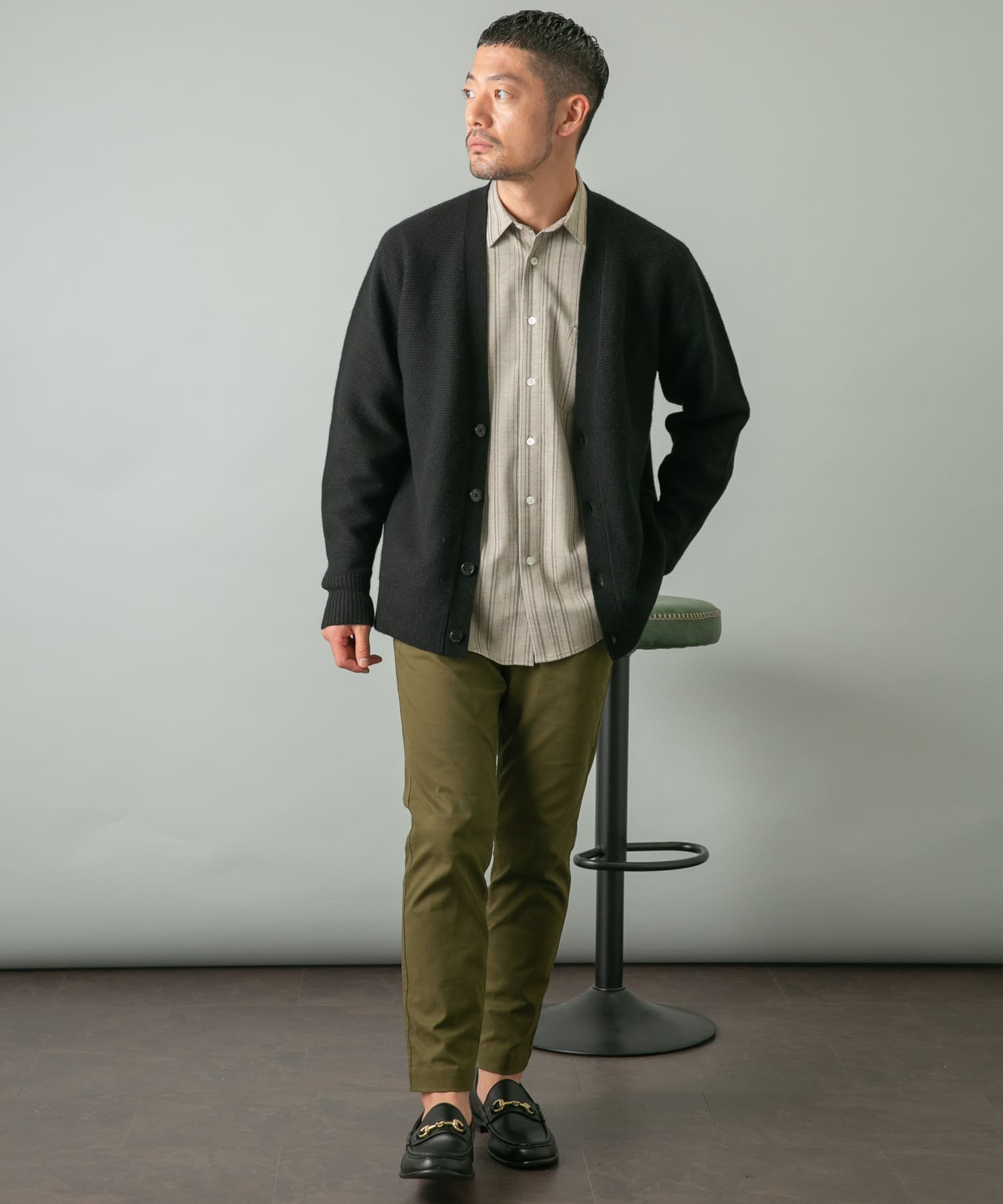 身長：173cm サイズ：L
