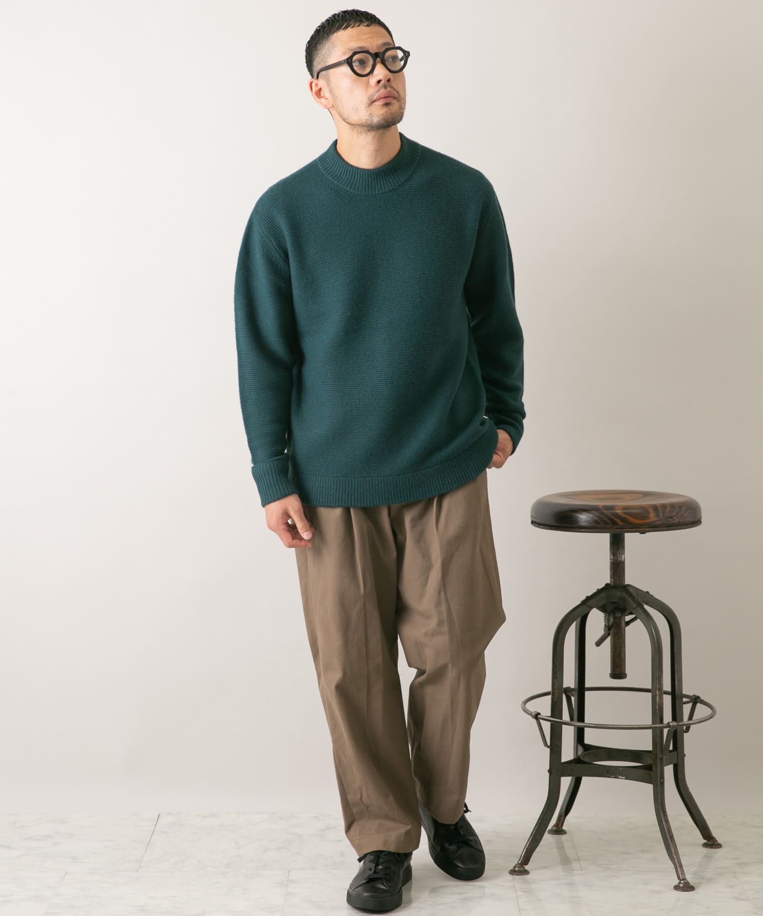 身長：173cm サイズ：L