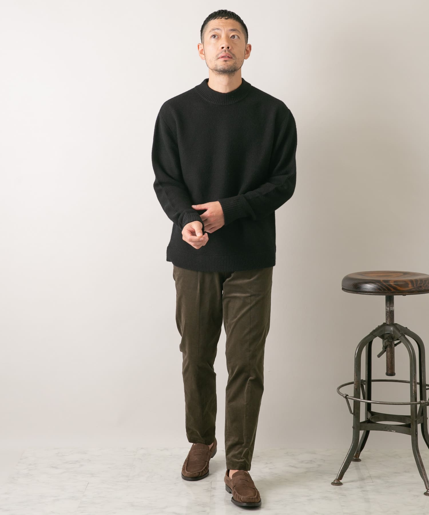 身長：173cm サイズ：L