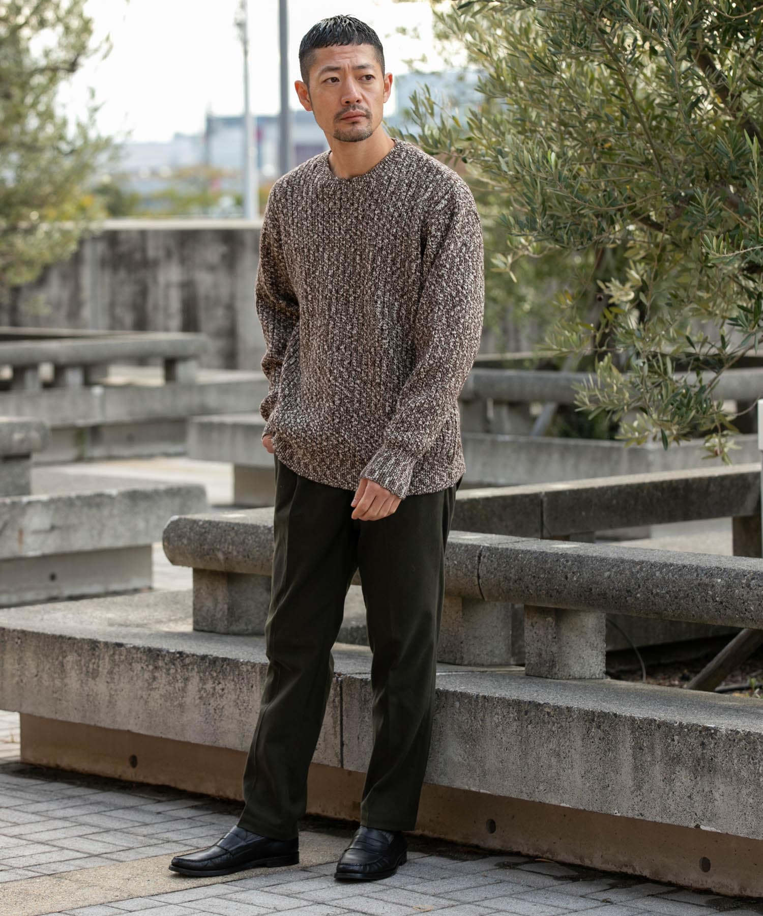 身長：173cm サイズ：L