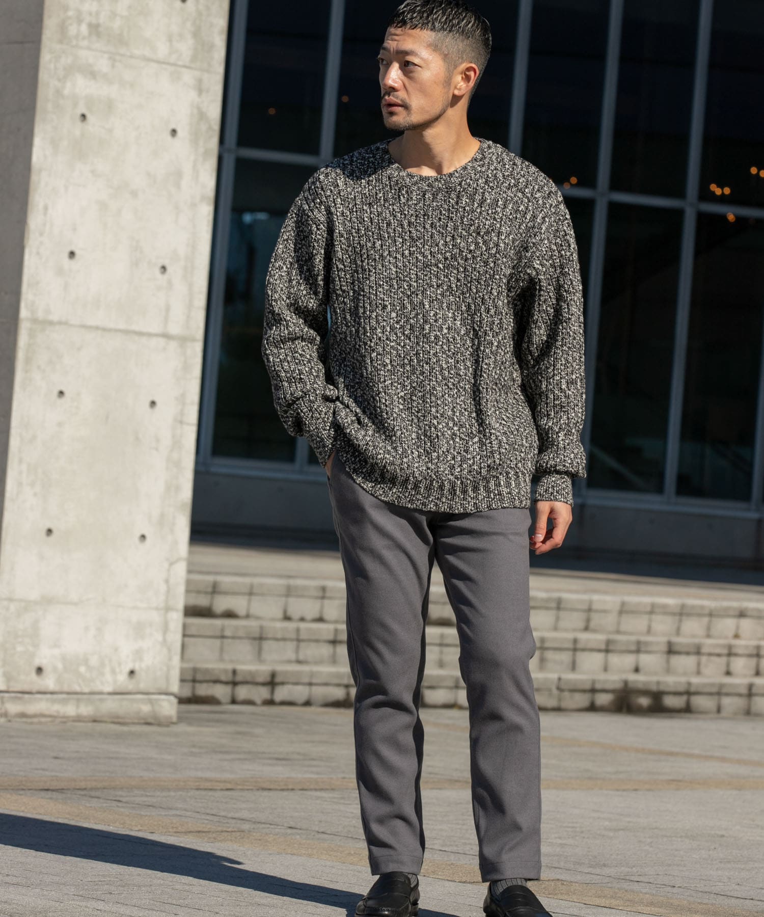 身長：173cm サイズ：L
