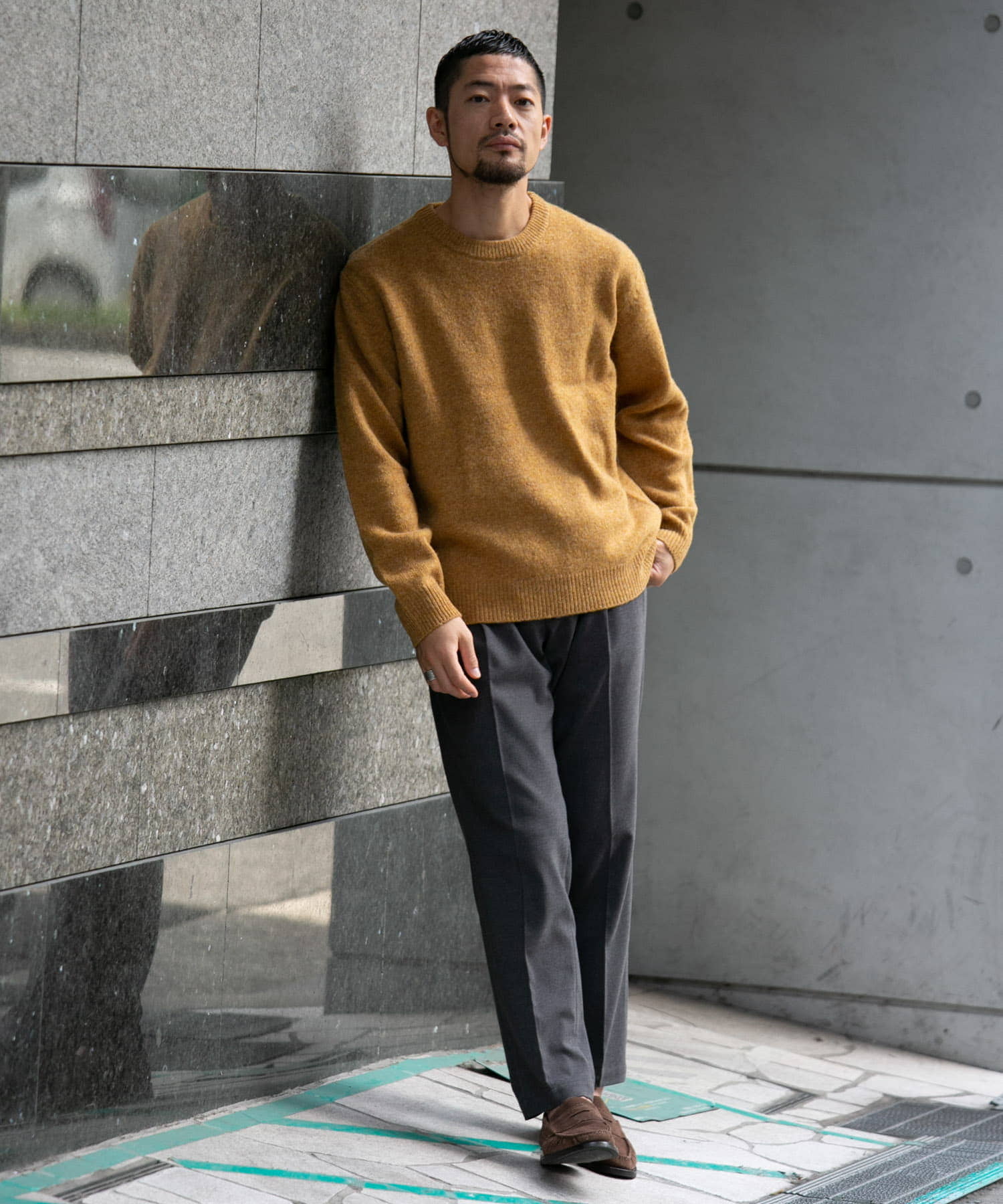 身長：173cm サイズ：L