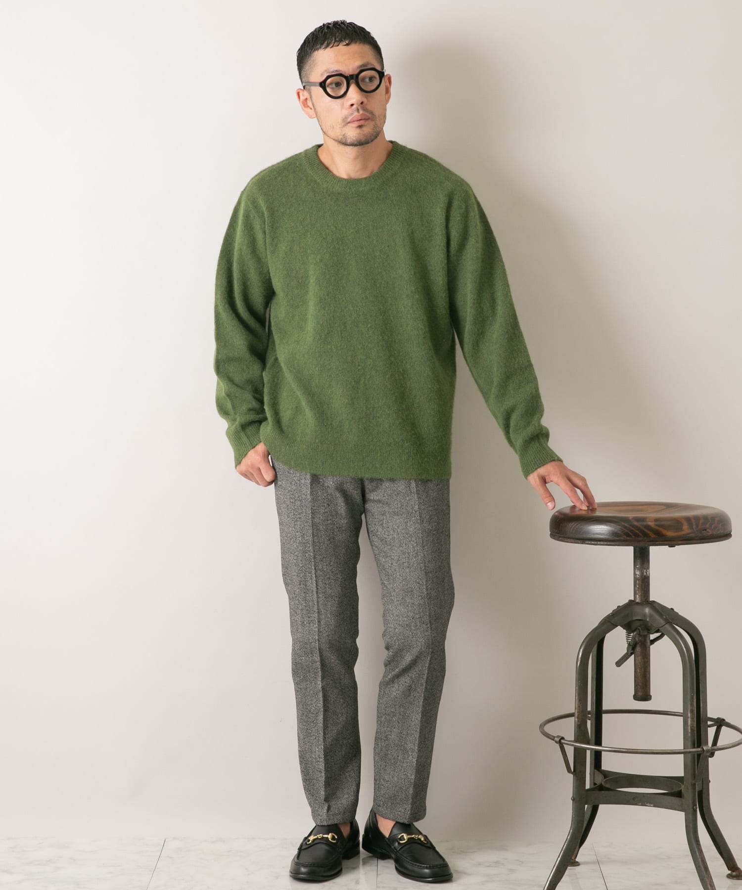 身長：173cm サイズ：L