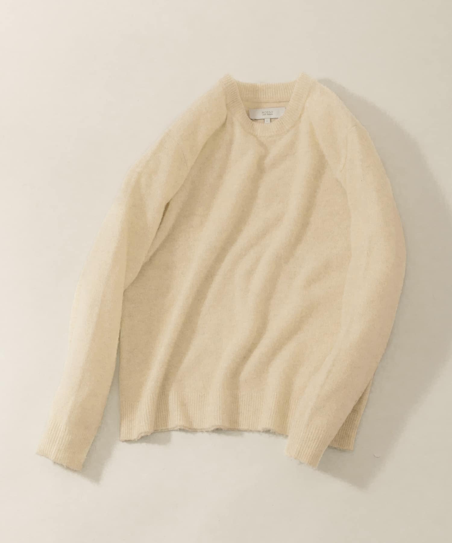 『XLサイズあり』ウールシャギーニット IVORY S