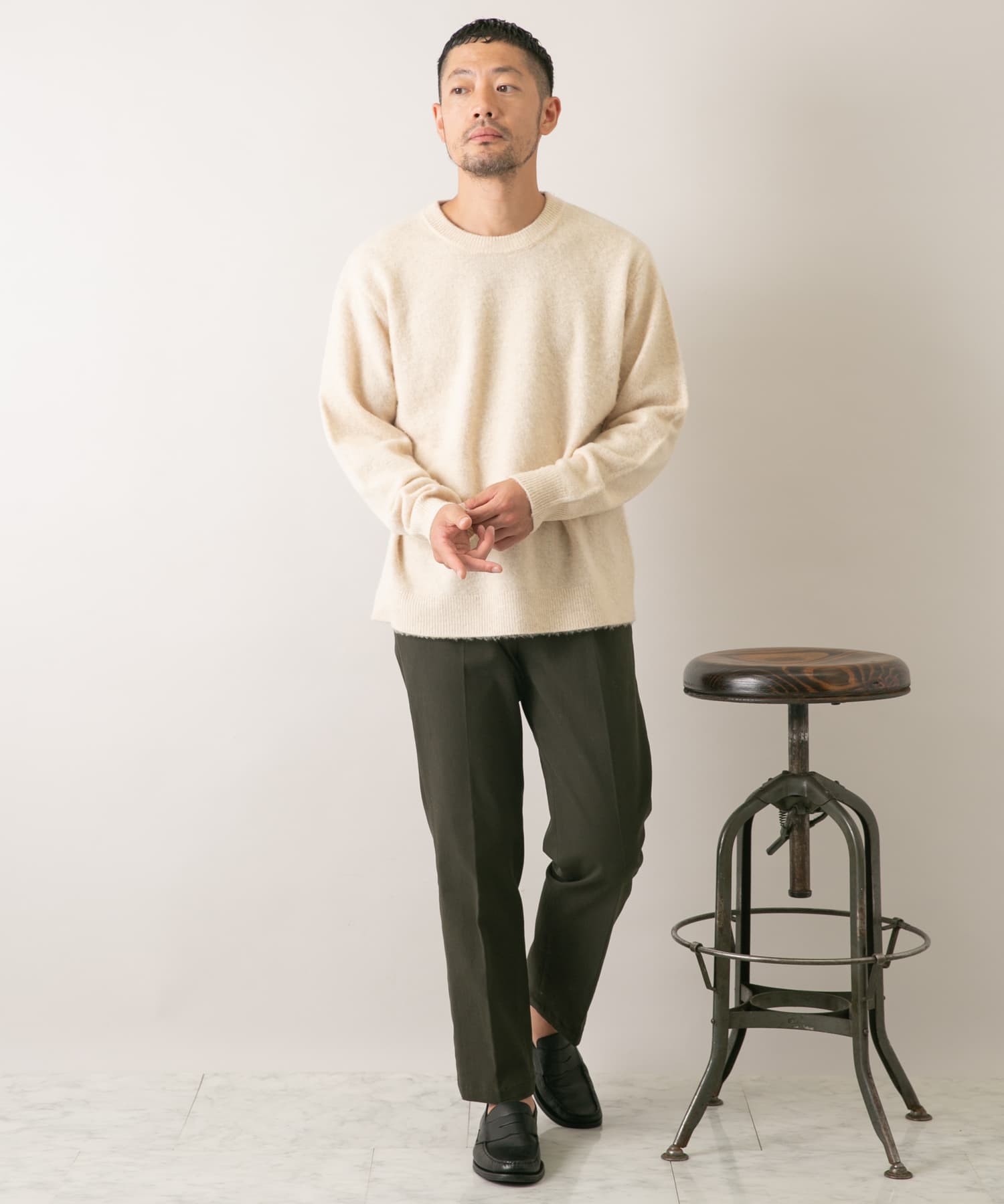 身長：173cm サイズ：L