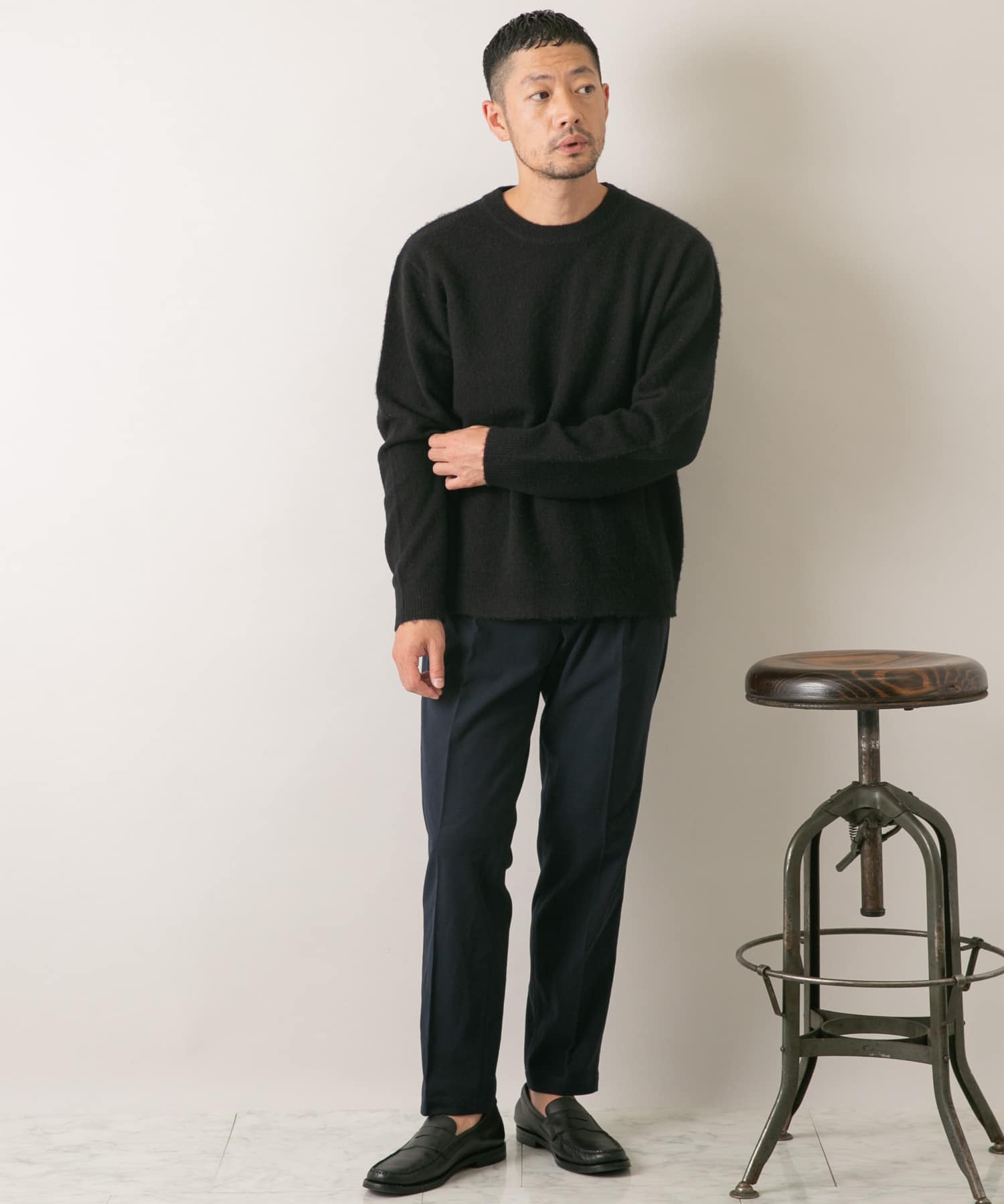 身長：173cm サイズ：L