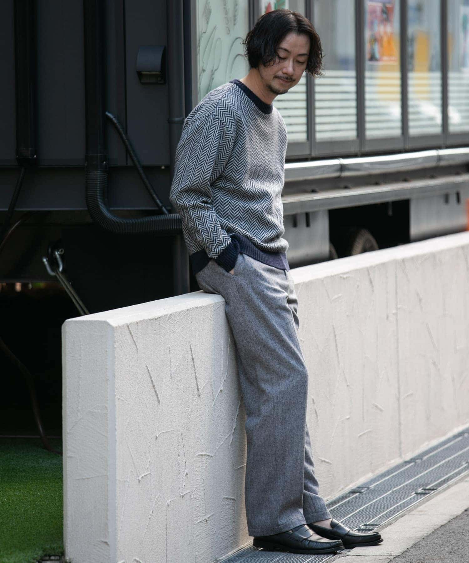 身長：177cm サイズ：L