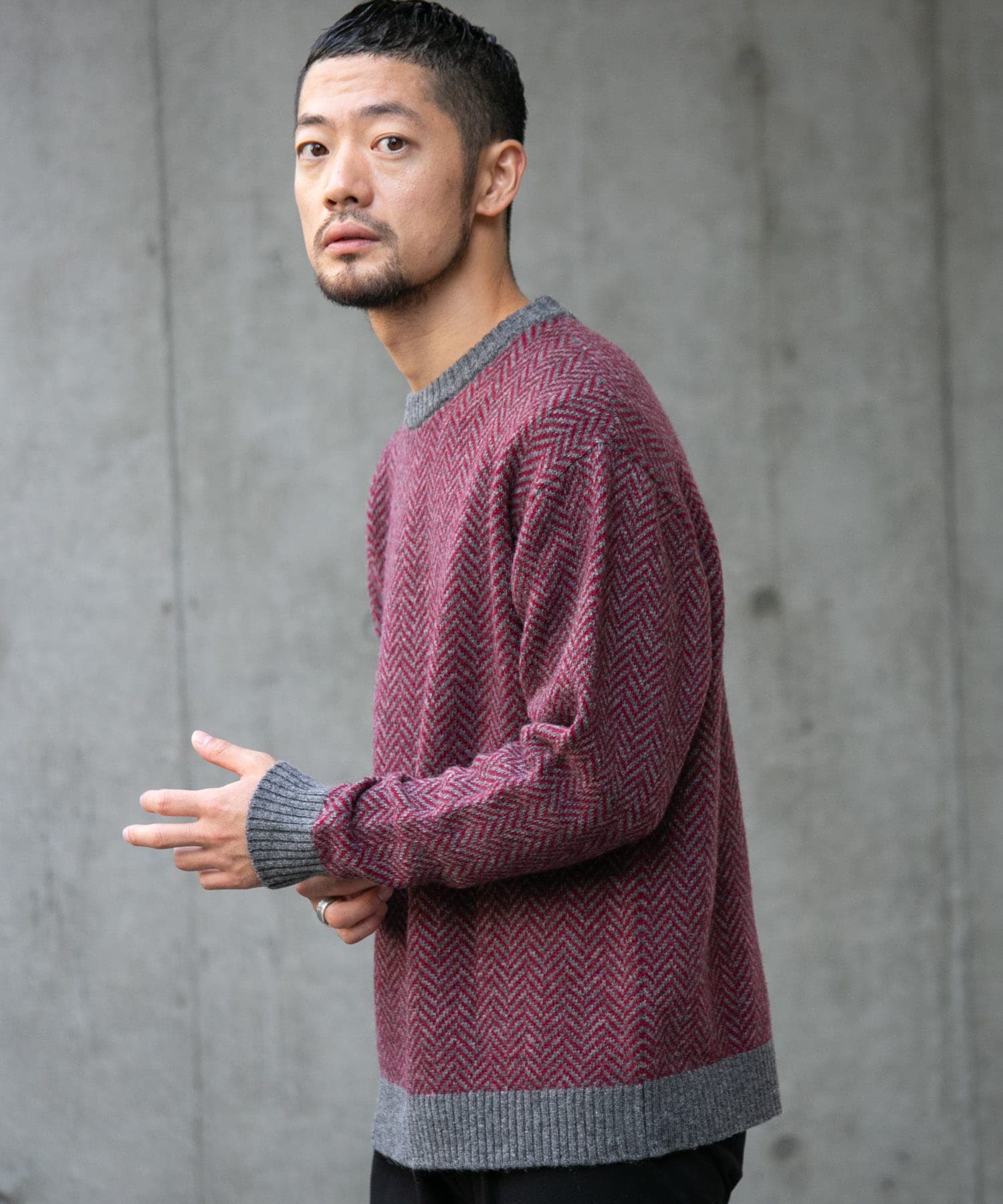 身長：173cm サイズ：L