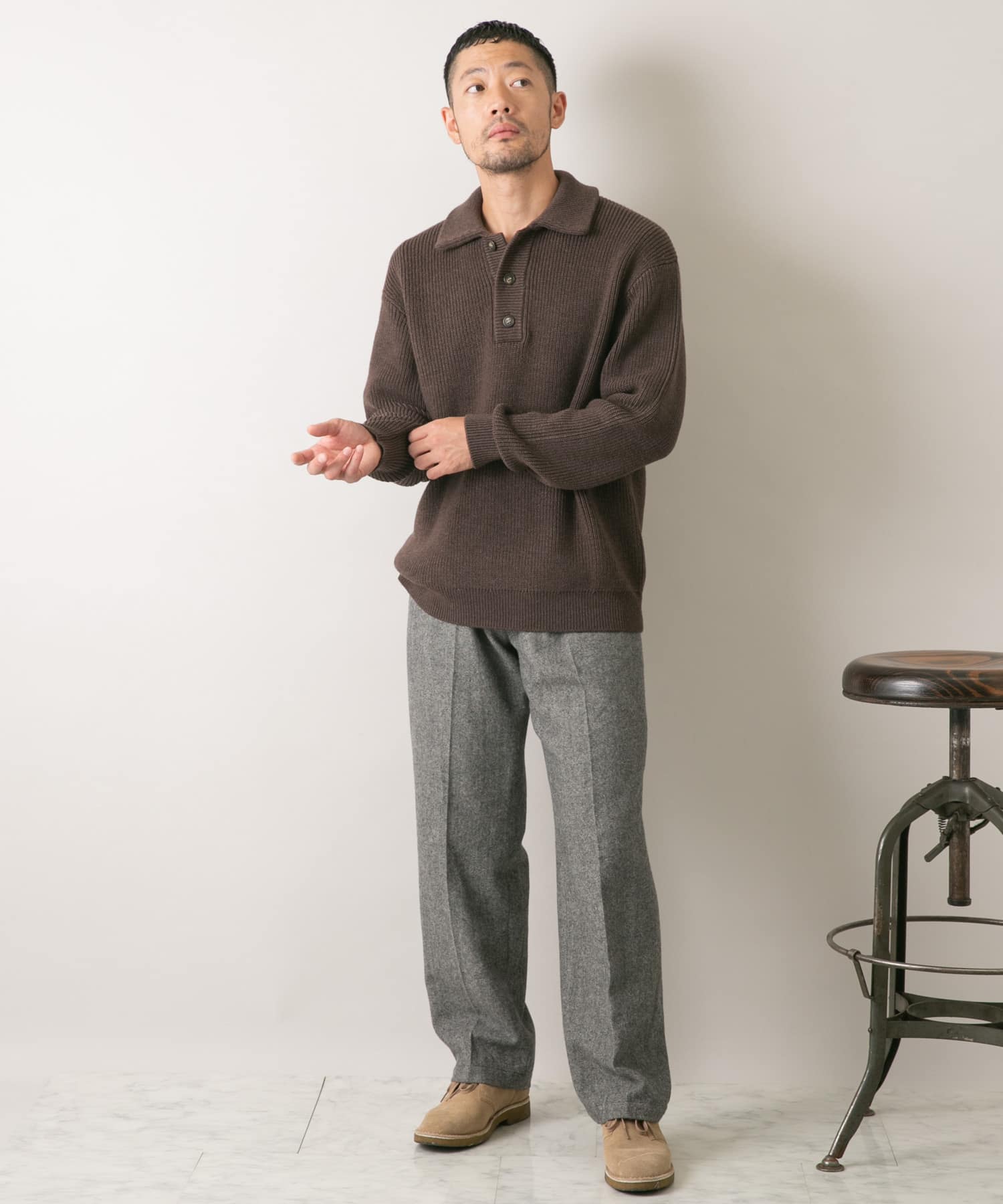 身長：173cm サイズ：L