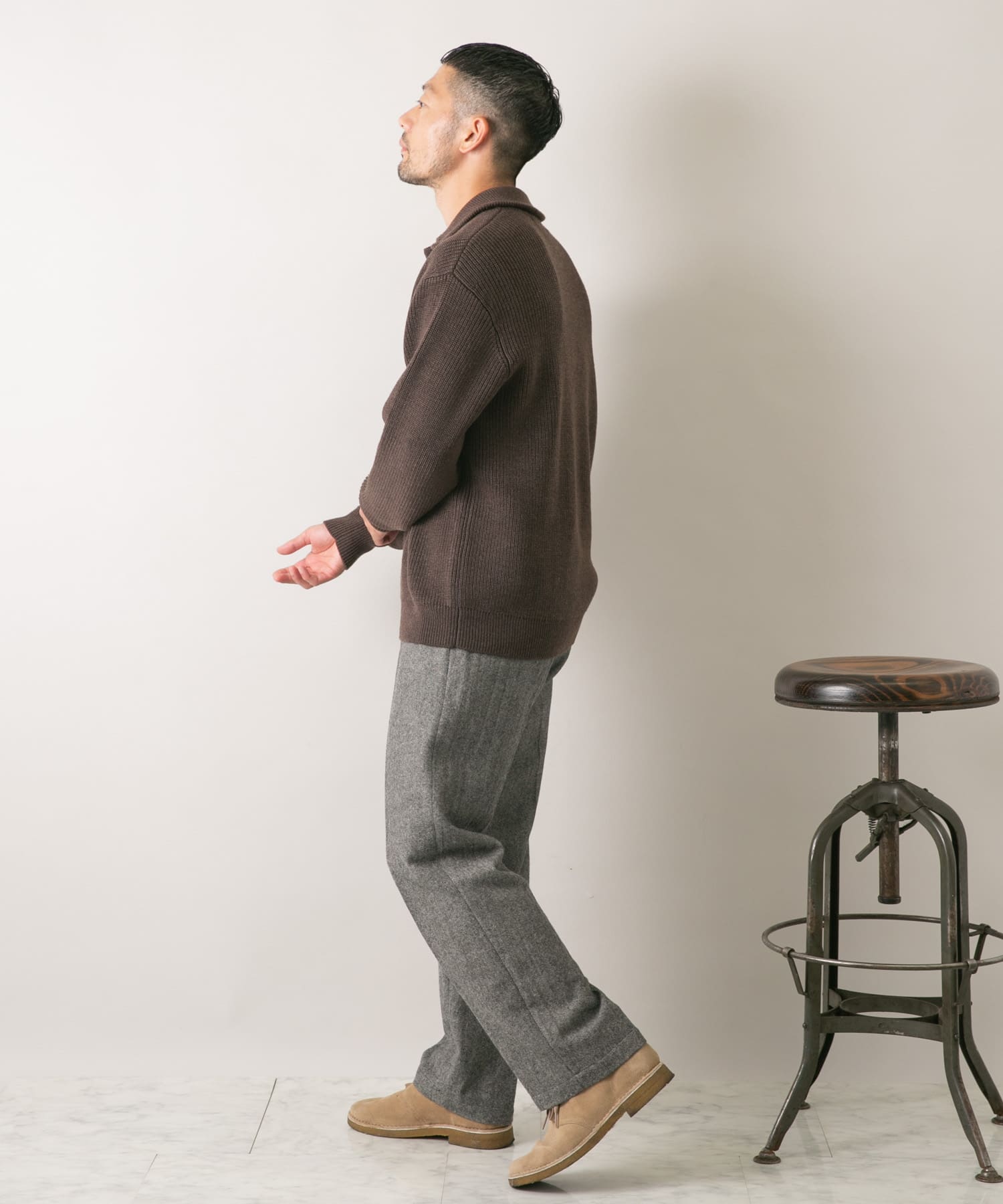 身長：173cm サイズ：L