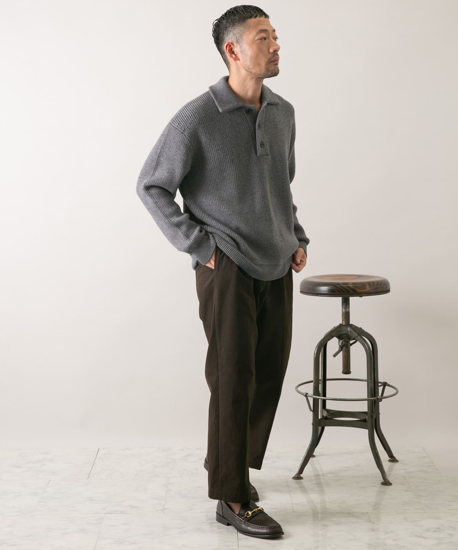 身長：173cm サイズ：L