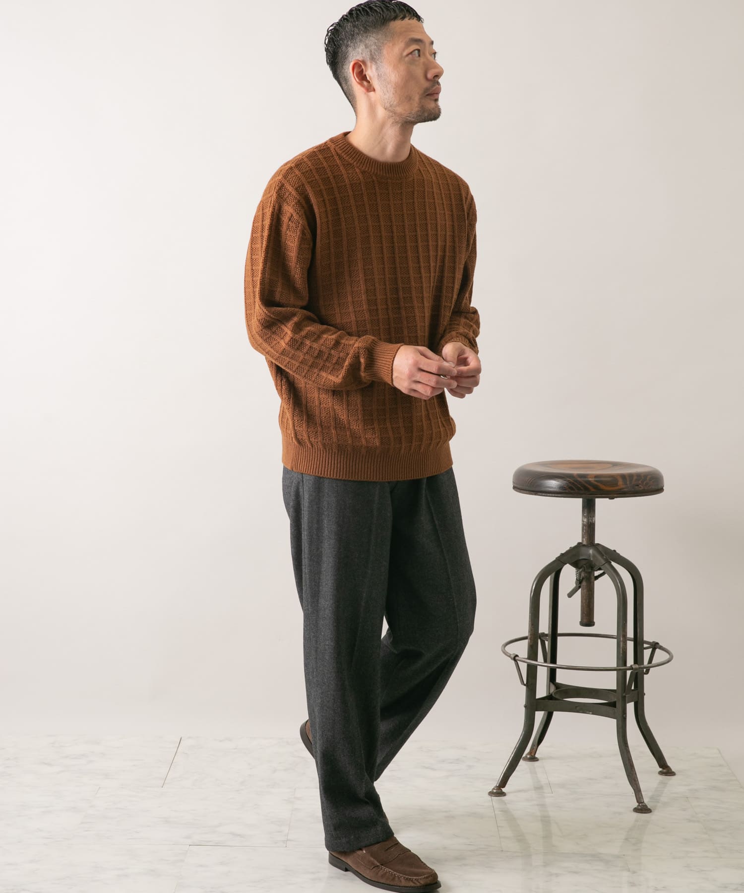 身長：173cm サイズ：L