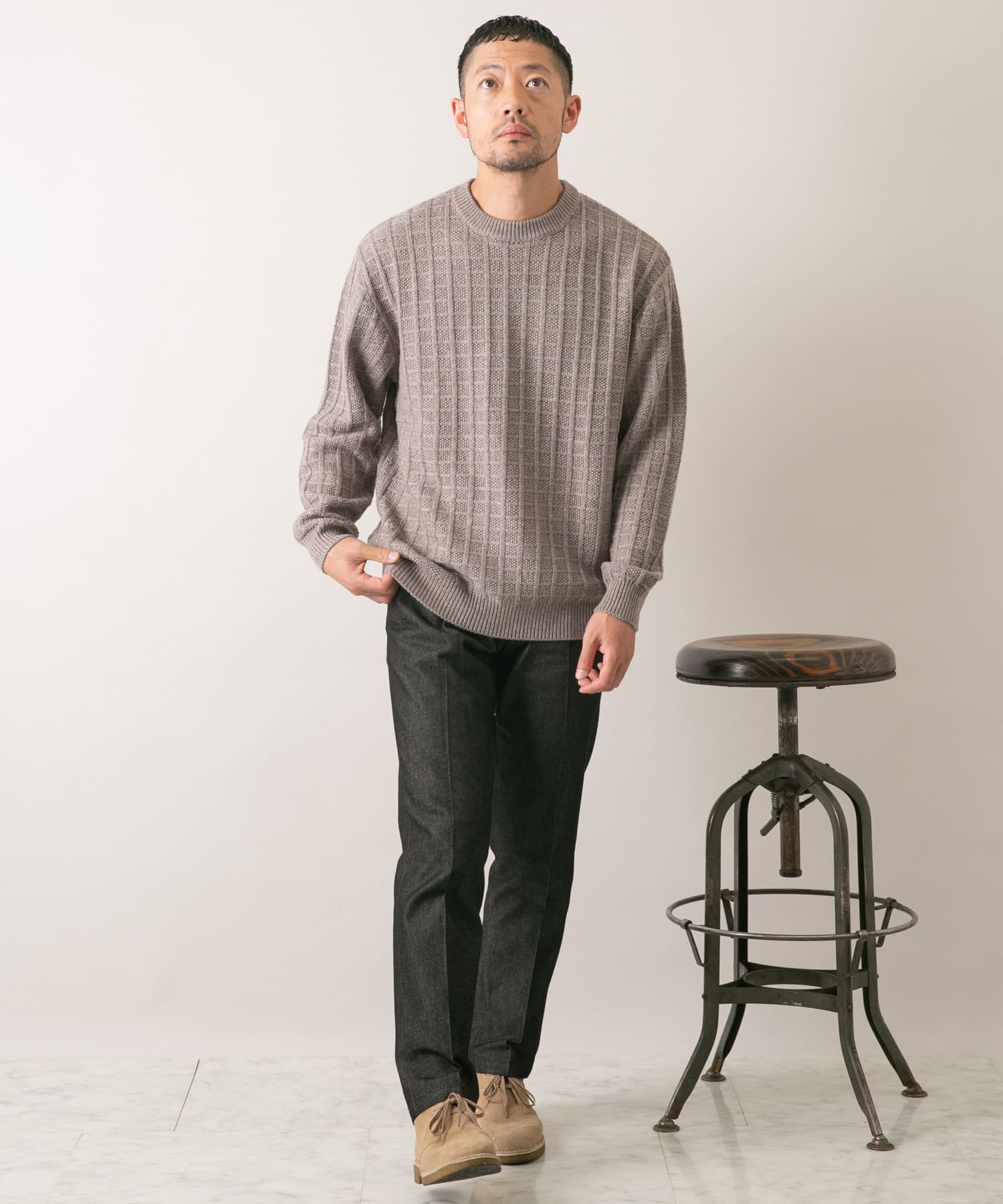 身長：173cm サイズ：L