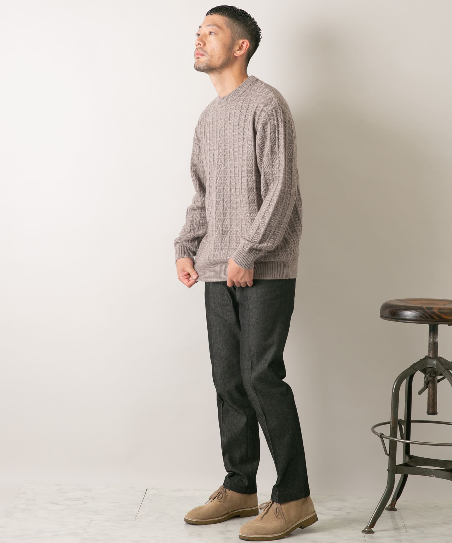 身長：173cm サイズ：L