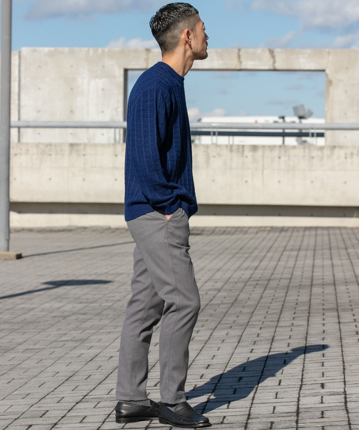 身長：173cm サイズ：L
