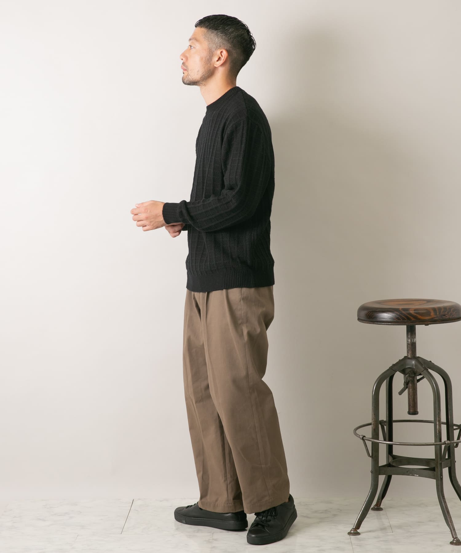 身長：173cm サイズ：L