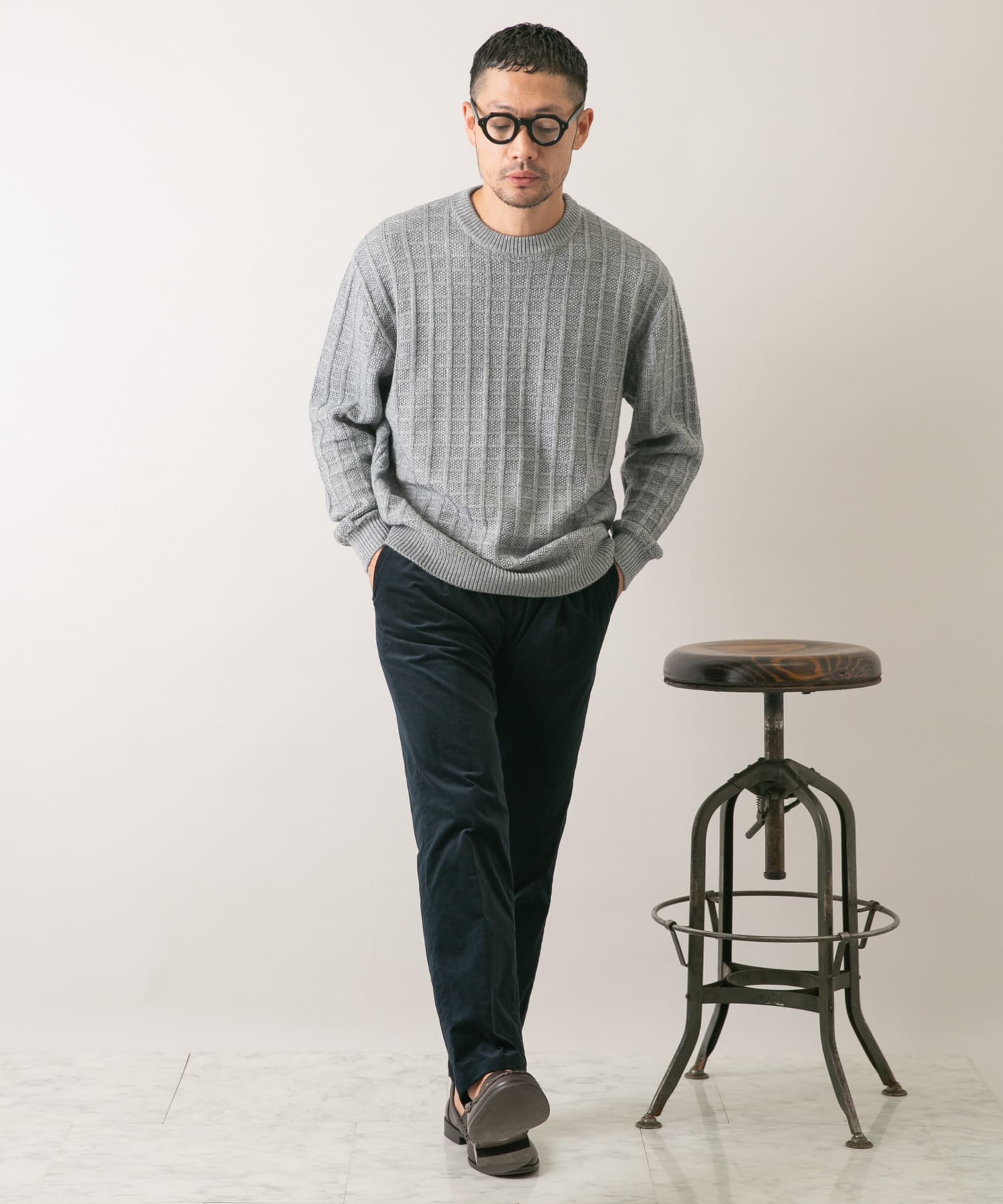 身長：173cm サイズ：L