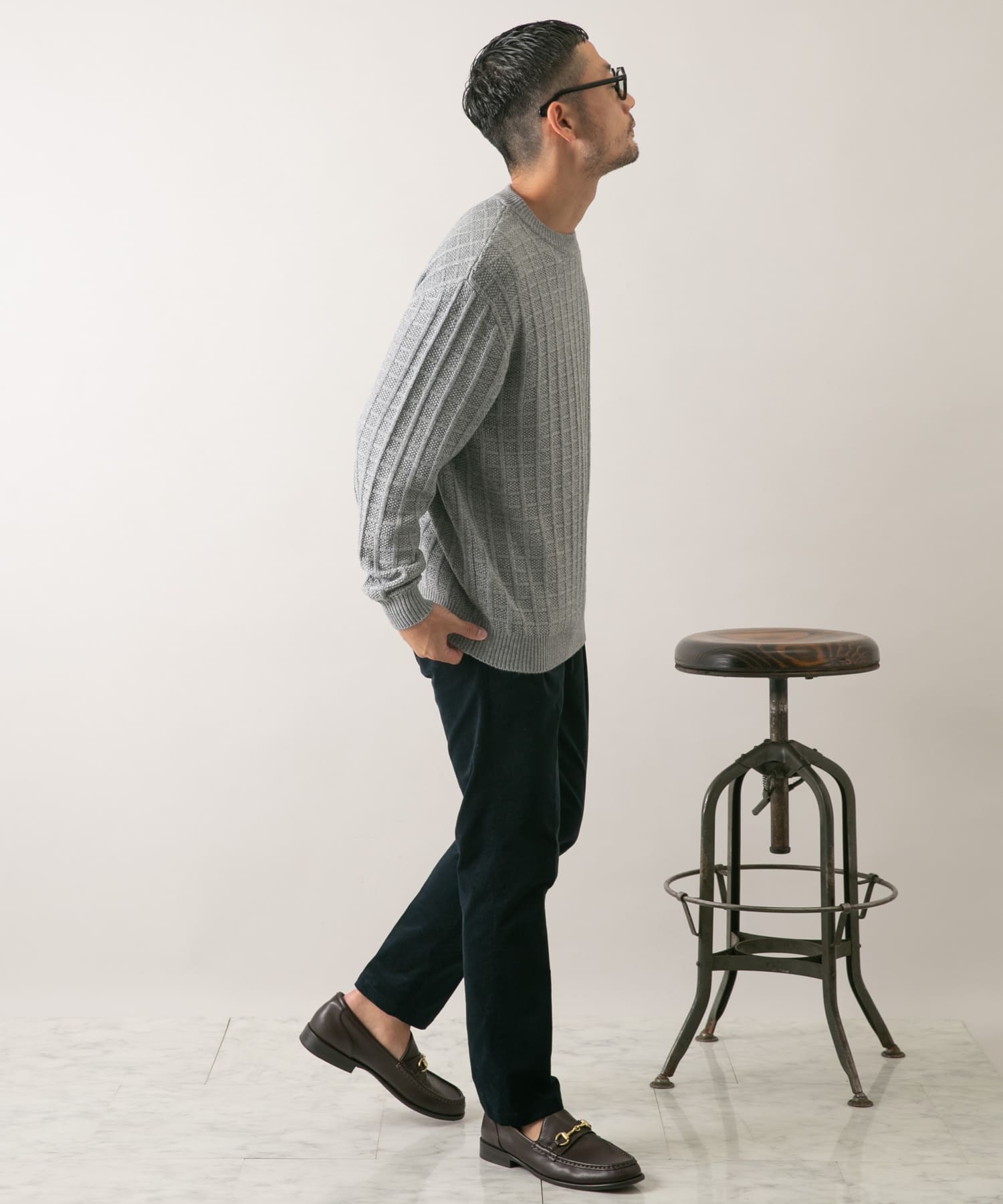身長：173cm サイズ：L