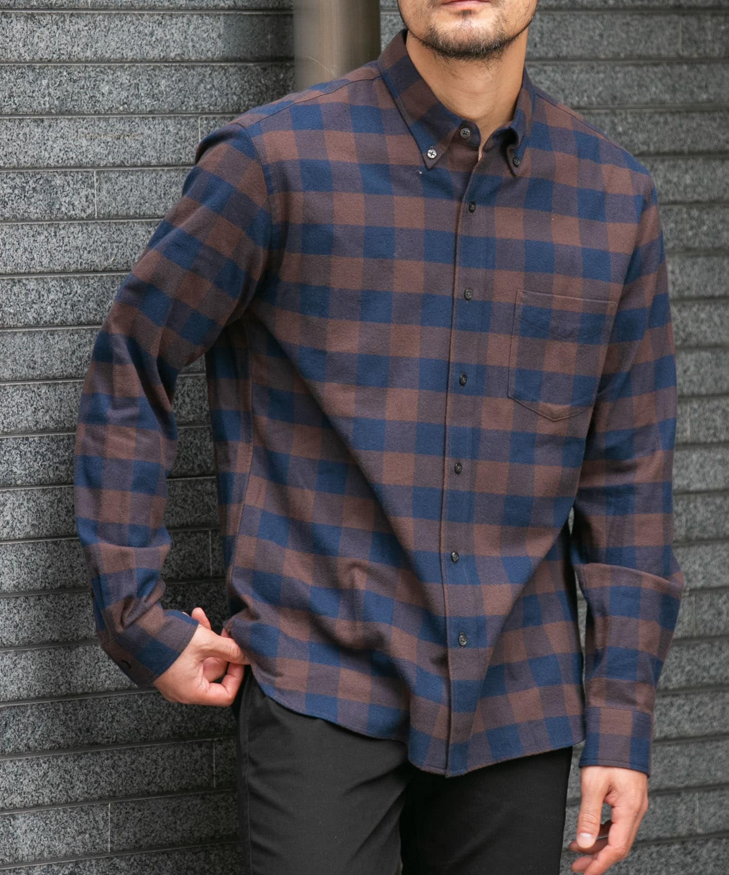 身長：173cm サイズ：L